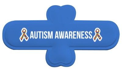 autism awareness puzzle awareness ribbon blue phone stand