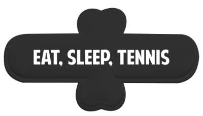 eat sleep tennis fan sports stickers, magnet