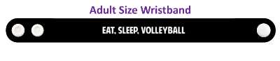 eat sleep volleyball sports lifestyle stickers, magnet
