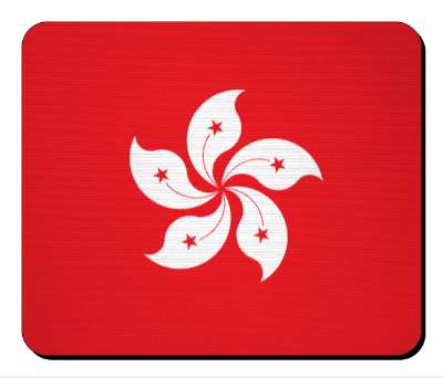 flag national country hong kong stickers, magnet