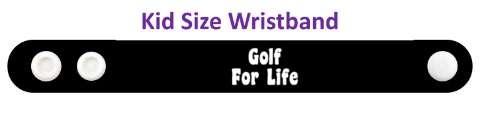 golf for life dedicated fan stickers, magnet