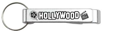 hollywood sign film reel movies stickers, magnet