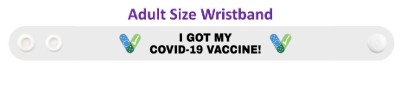 i got my covid 19 vaccine coronavirus white black stickers, magnet
