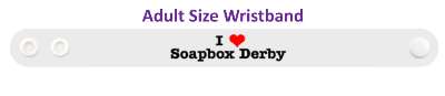 i heart soapbox derby love fanatic stickers, magnet