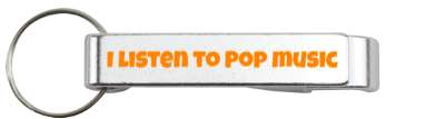 i listen to pop music radio stickers, magnet