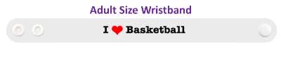 i love basketball heart stickers, magnet