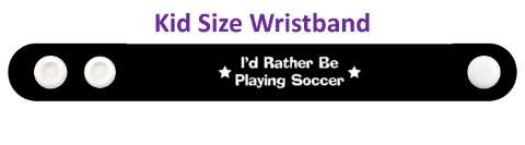 id rather be playing soccer fun sports stickers, magnet