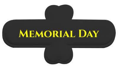 memorial day usa america remember soldier stickers, magnet