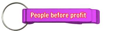people before profit good business stickers, magnet