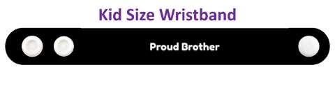 proud brother bro sibling stickers, magnet