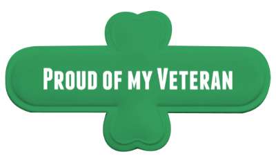 proud of my veteran family support stickers, magnet