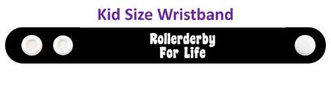 rollerderby for life lifelong fan stickers, magnet