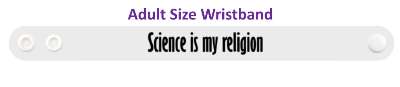 science is my religion joke atheist stickers, magnet