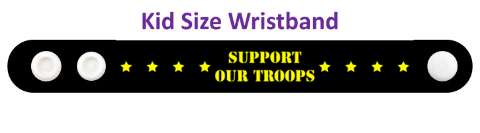 support our troops stars usa military stickers, magnet