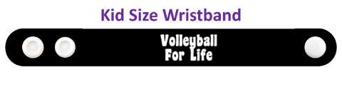 volleyball for life fan stickers, magnet