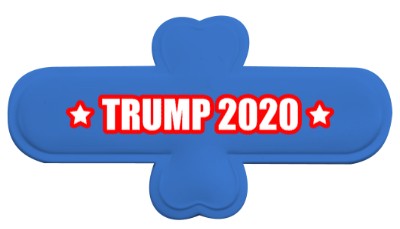 vote trump 2020 blue two stars white phone stand
