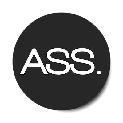 ass sticker