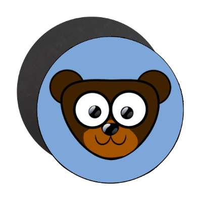 bear cartoon cute animal magnet