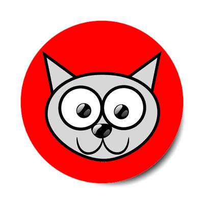 cat cartoon cute animal sticker