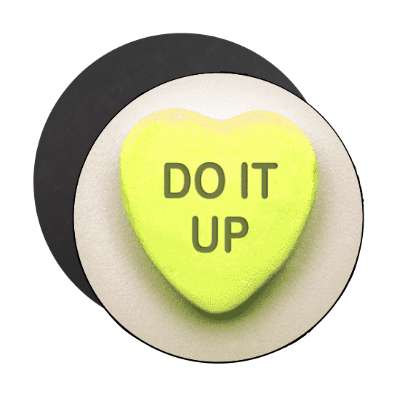 do it up valentines day heart candy magnet