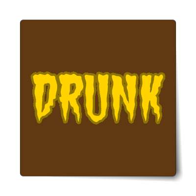 drunk sticker