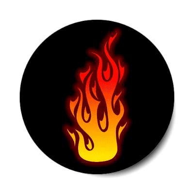 flame sticker