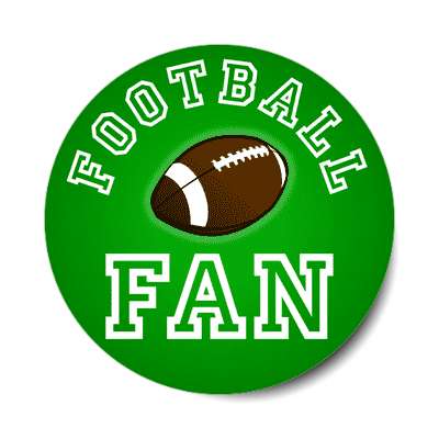 football fan sticker