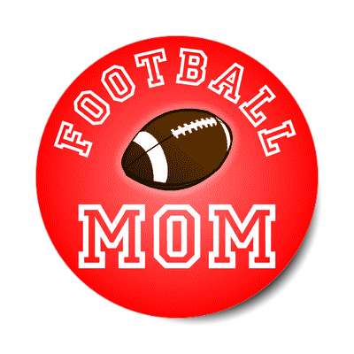 football mom sticker