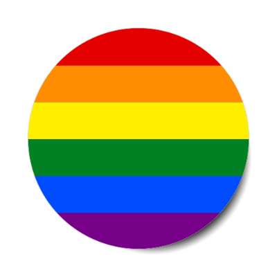 lgbt flag rainbow sticker