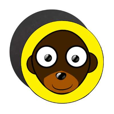 monkey cartoon cute animal magnet