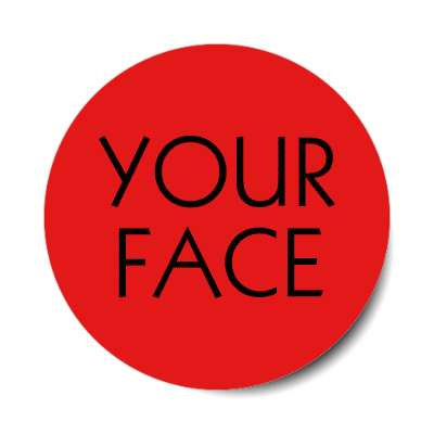 your face sticker