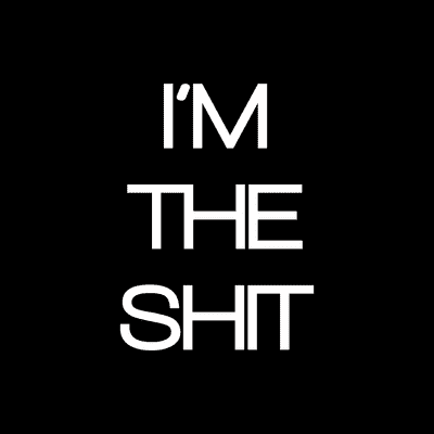 Im The Shit Stickers, Magnet | Wacky Print