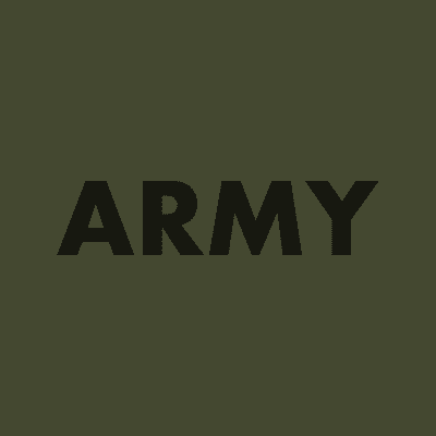 army dark green stickers magnet wacky print
