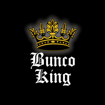 Bunco King Crown Stickers, Magnet