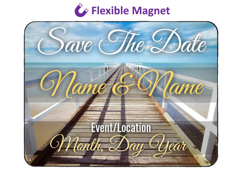 Save The Date Magnet – KK's Printing