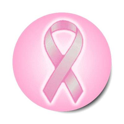 breast cancer awareness celebrate life sticker pink ribbon support women lady