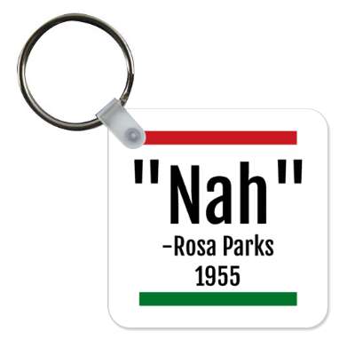 1955 rosa parts nah quote stickers, magnet