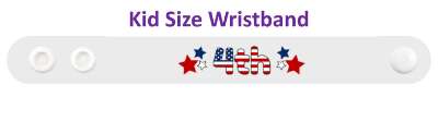 4th red white blue stars flag america stickers, magnet