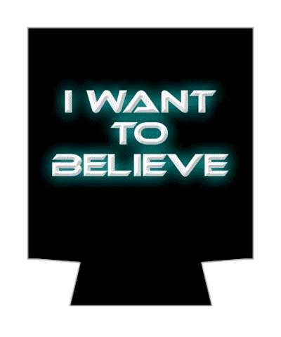 aliens ufos cryptozoology i want to believe stickers, magnet