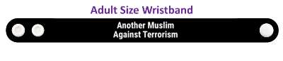 another muslim against terrorism peace religion stickers, magnet