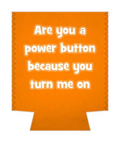 are you a power button because you turn me on pickup line stickers, magnet
