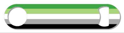 aromantic flag lgbt classic colors group series stickers, magnet