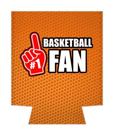 ball background basketball fan number one hand pointing stickers, magnet