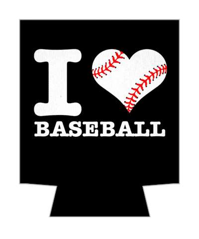 baseball i heart love baseball ball heart stickers, magnet