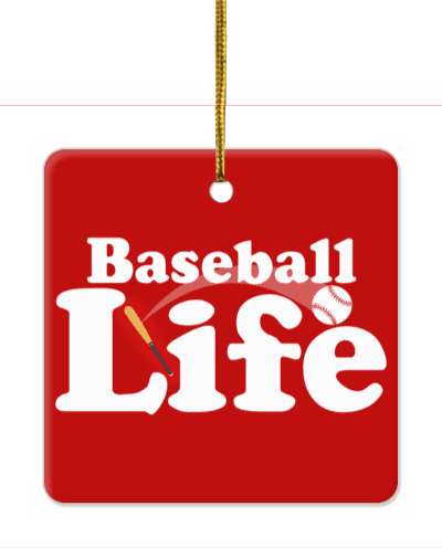 baseball life bat ball stickers, magnet