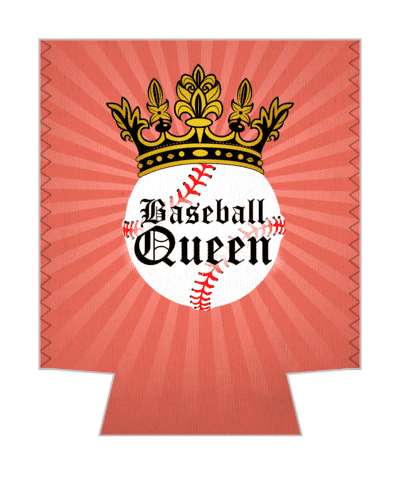 baseball queen ball crown rays stickers, magnet