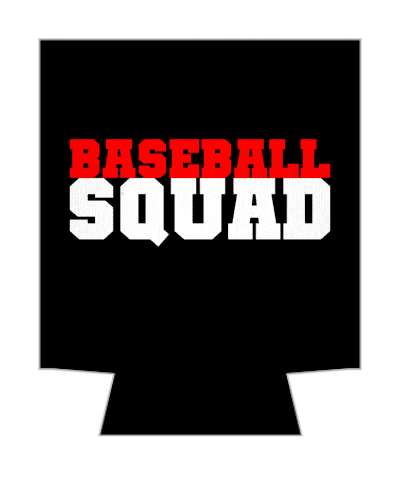 baseball squad team fan stickers, magnet