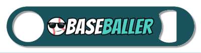 baseball with smirk and sunglasses baseballer stickers, magnet
