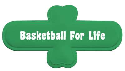 basketball for life committed stickers, magnet