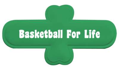 basketball for life committed stickers, magnet